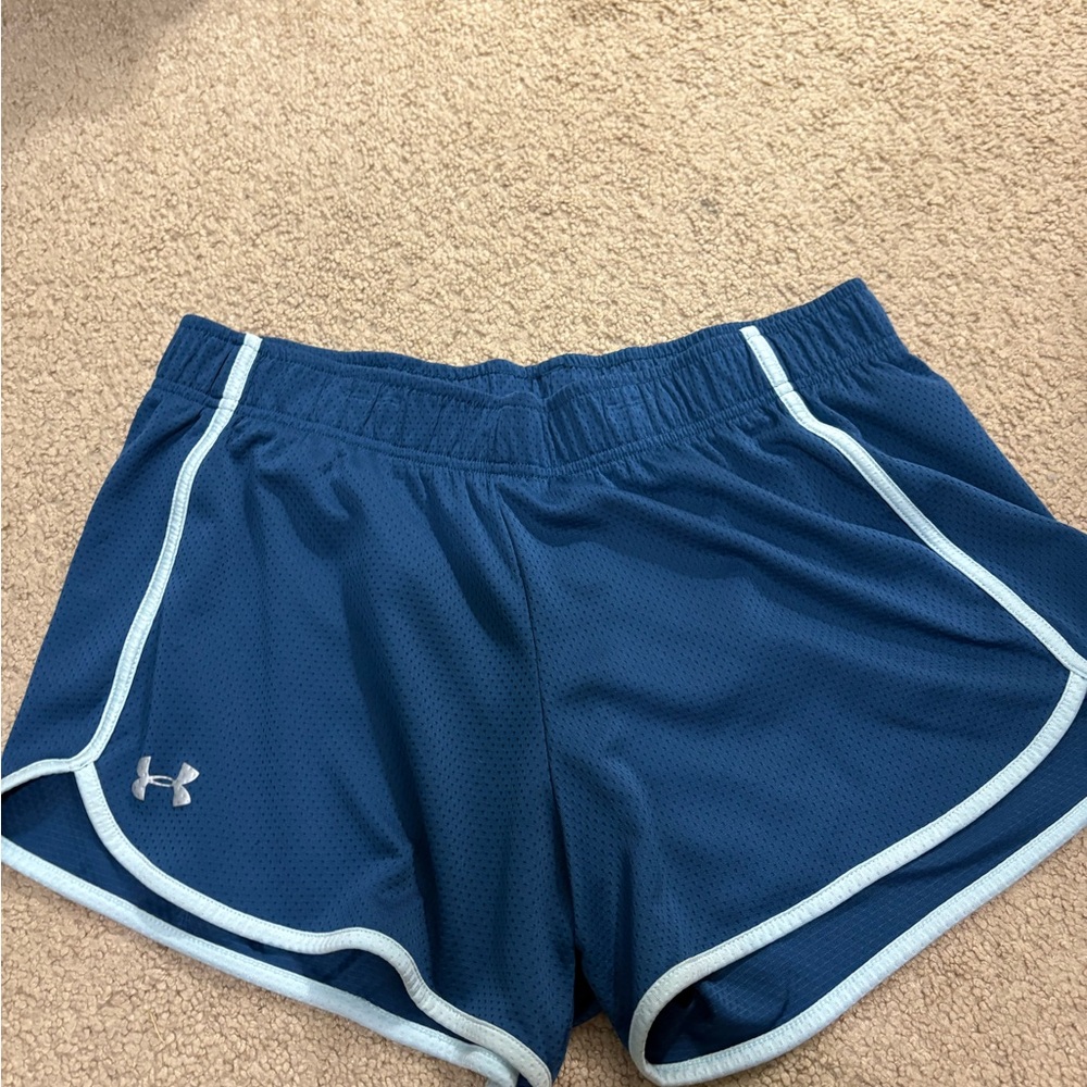 Under Armour Women's Navy Blue Athletic Shorts